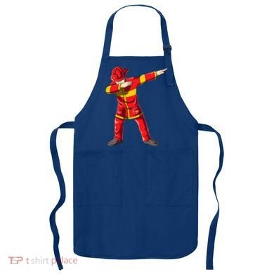 Dabbing Firefighter Dab Junior Firefighters Funny Fire Gift Apron