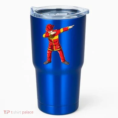 Dabbing Firefighter Dab Junior Firefighters Funny Fire Gift Tumbler