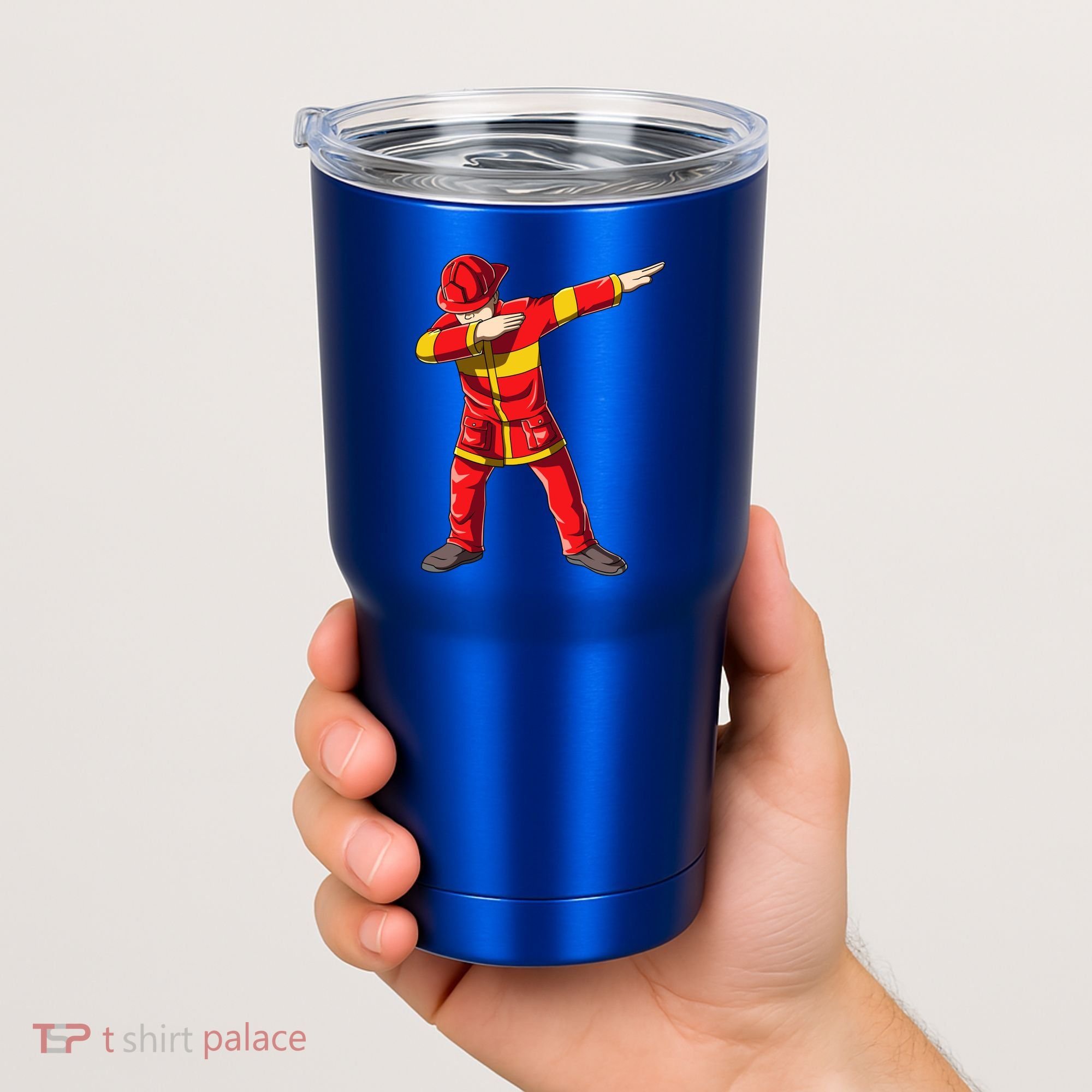 Dabbing Firefighter Dab Junior Firefighters Funny Fire Gift Tumbler