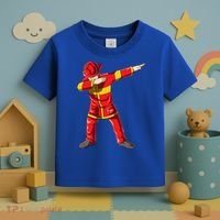 Dabbing Firefighter Dab Junior Firefighters Funny Fire Gift Toddler T-Shirt thumb 3