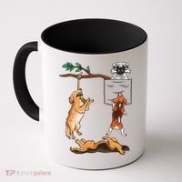 Dog, Funny Dog Tee, Dogs In Pocket, Dog Lover Coffee Mug thumb 0