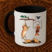 Dog, Funny Dog Tee, Dogs In Pocket, Dog Lover Coffee Mug thumb 2