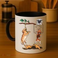 Dog, Funny Dog Tee, Dogs In Pocket, Dog Lover Coffee Mug thumb 4