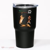 Dog, Funny Dog Tee, Dogs In Pocket, Dog Lover Tumbler thumb 0