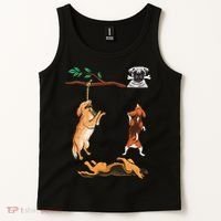 Dog, Funny Dog Tee, Dogs In Pocket, Dog Lover Tank Top thumb 2
