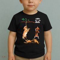 Dog, Funny Dog Tee, Dogs In Pocket, Dog Lover Toddler T-Shirt thumb 2