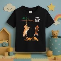 Dog, Funny Dog Tee, Dogs In Pocket, Dog Lover Toddler T-Shirt thumb 3