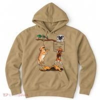 Dog, Funny Dog Tee, Dogs In Pocket, Dog Lover Hoodie thumb 0