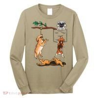 Dog, Funny Dog Tee, Dogs In Pocket, Dog Lover Long Sleeve Shirt thumb 0