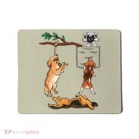 Dog, Funny Dog Tee, Dogs In Pocket, Dog Lover Mousepad thumb 0