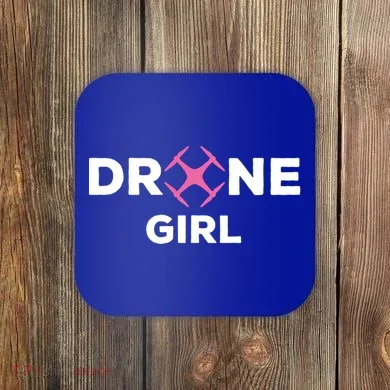 Drone Funny Drone Pilot Flying Drones Cute Gift Coaster