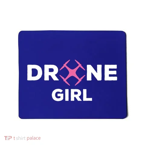 Drone Funny Drone Pilot Flying Drones Cute Gift Mousepad in the selected color