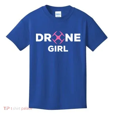 Drone Funny Drone Pilot Flying Drones Cute Gift Kids T-Shirt