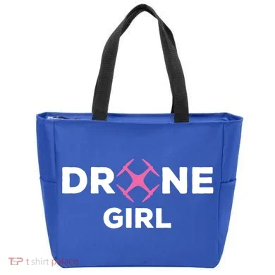 Drone Funny Drone Pilot Flying Drones Cute Gift Tote Bag