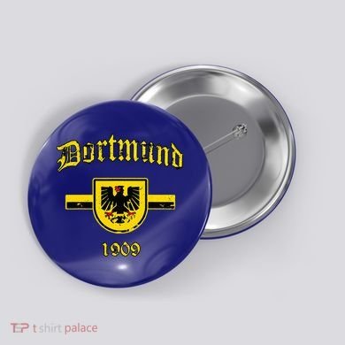 Dortmund Fan Design Ultra Gift 1909 Button