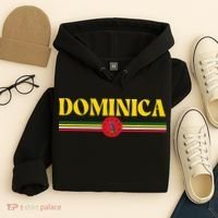 Dominica Flag Dominica Island Flag Dominica Hoodie thumb 4