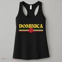 Dominica Flag Dominica Island Flag Dominica Women's Tank Top thumb 3