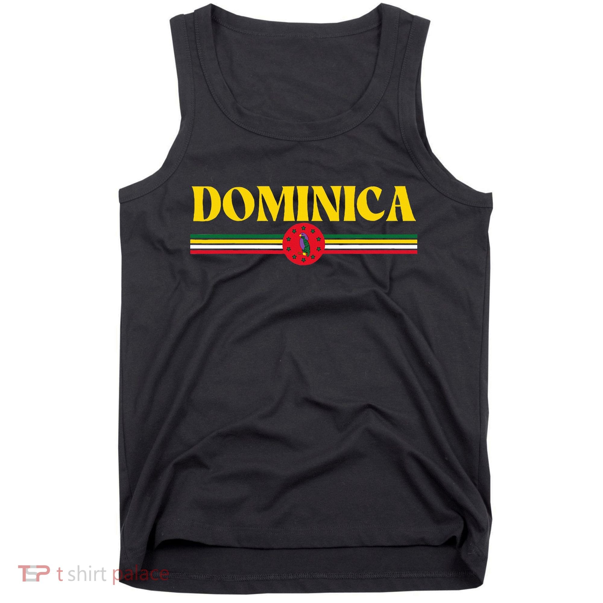 Dominica Flag Dominica Island Flag Dominica Tank Top