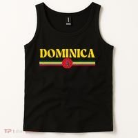 Dominica Flag Dominica Island Flag Dominica Tank Top thumb 2