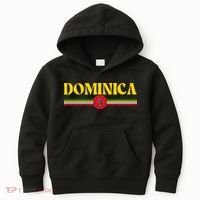 Dominica Flag Dominica Island Flag Dominica Kids Hoodie thumb 0