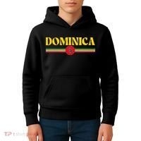Dominica Flag Dominica Island Flag Dominica Kids Hoodie thumb 4