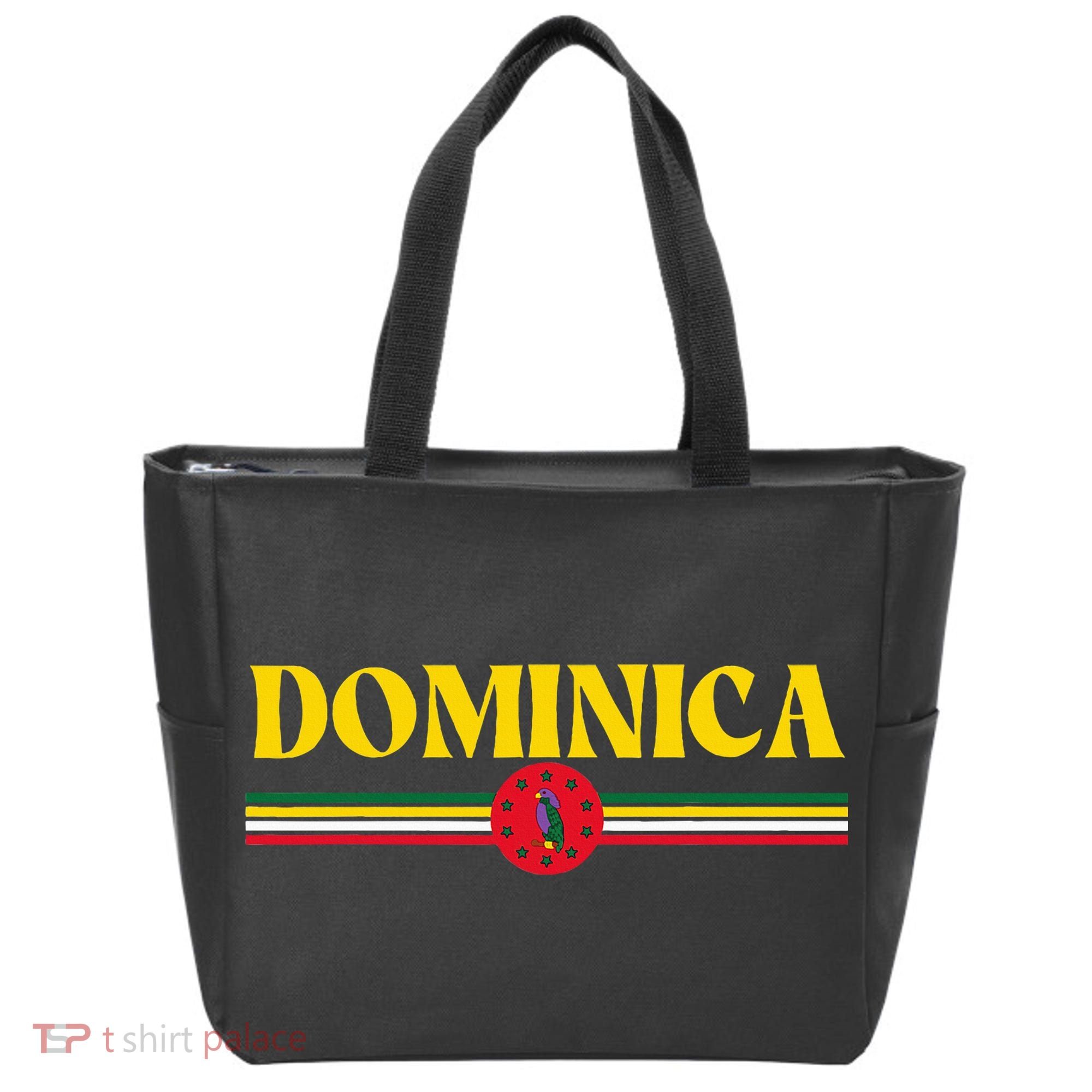 Dominica Flag Dominica Island Flag Dominica Tote Bag