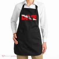 Dive Flag Diver Down Aquaholic Scuba Diving Ocean Life Apron thumb 2