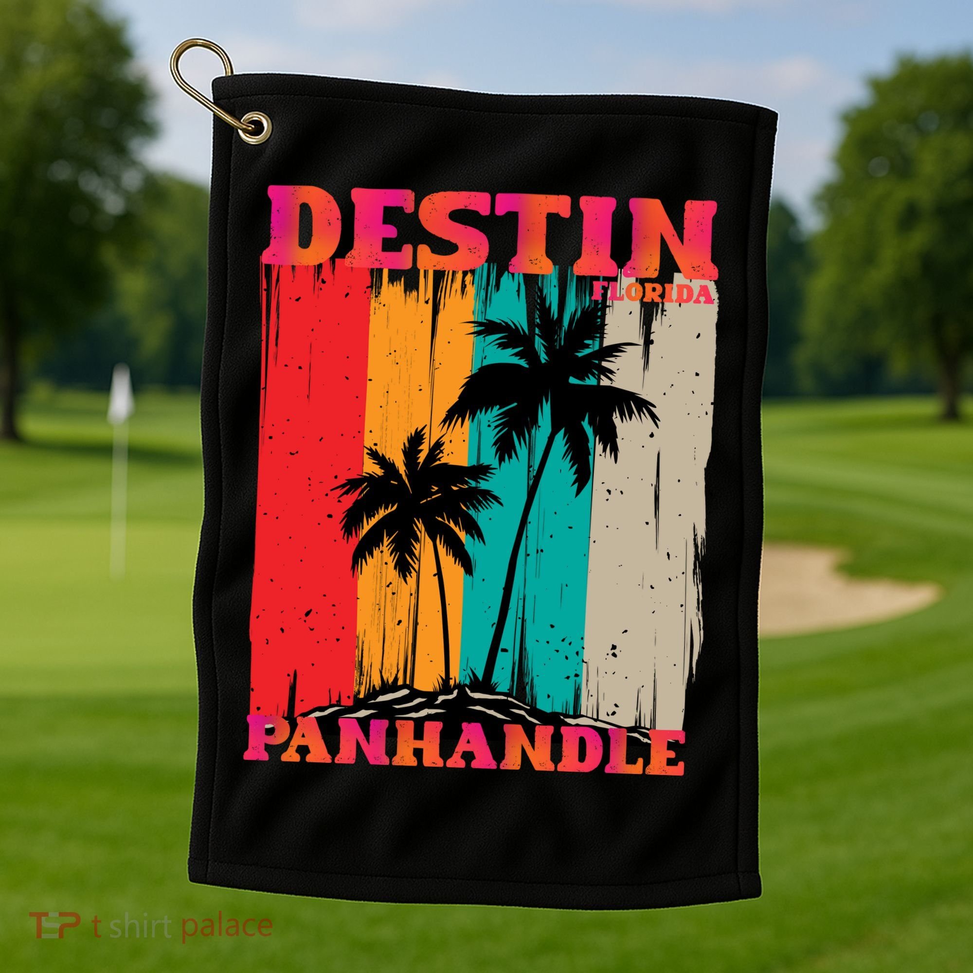 Destin Florida Golf Towel