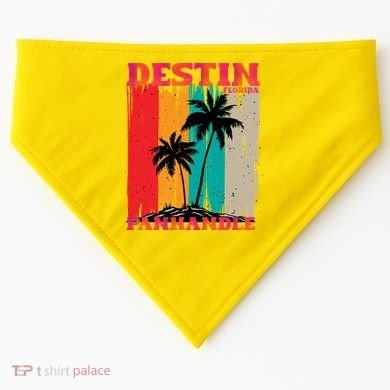 Destin Florida USA-Made Doggie Bandana