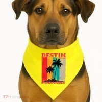 Destin Florida USA-Made Doggie Bandana thumb 1