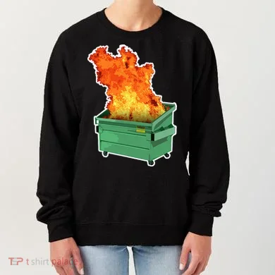 Dumpster Fire Women's Sweatshirt