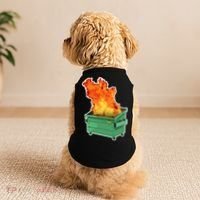 Dumpster Fire Doggie Tank thumb 2