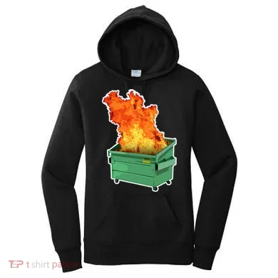 Dumpster Fire Women's Hoodie
