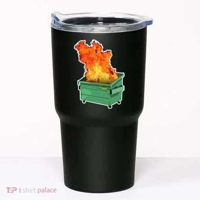 Dumpster Fire Tumbler