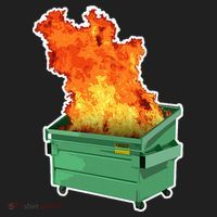 Dumpster Fire Tumbler thumb 3