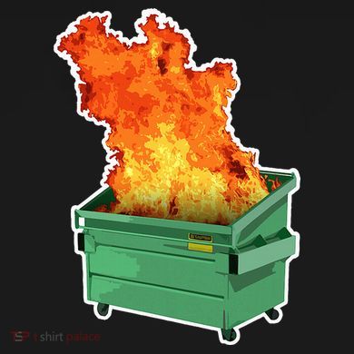 Dumpster Fire Tall Sweatshirt