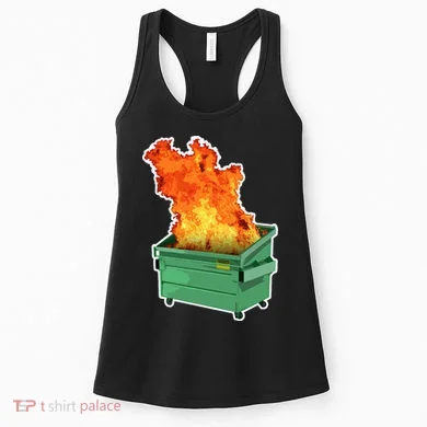 Dumpster Fire Women's Tank Top