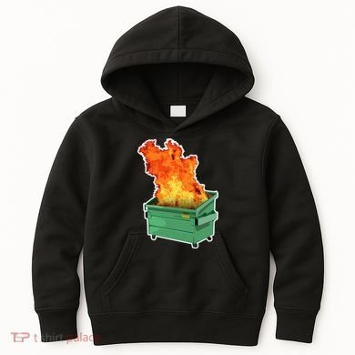 Dumpster Fire Kids Hoodie