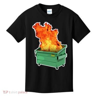 Dumpster Fire Kids T-Shirt