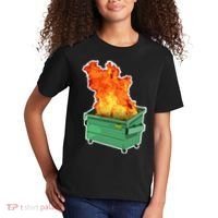 Dumpster Fire Kids T-Shirt thumb 2