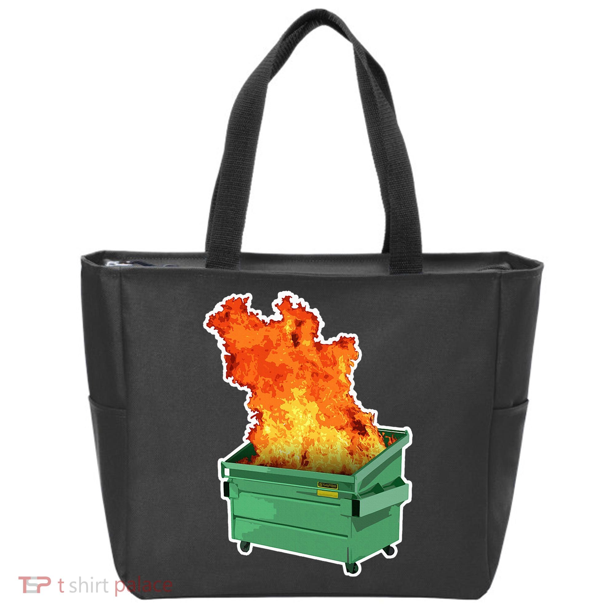 Dumpster Fire Tote Bag