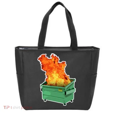 Dumpster Fire Tote Bag