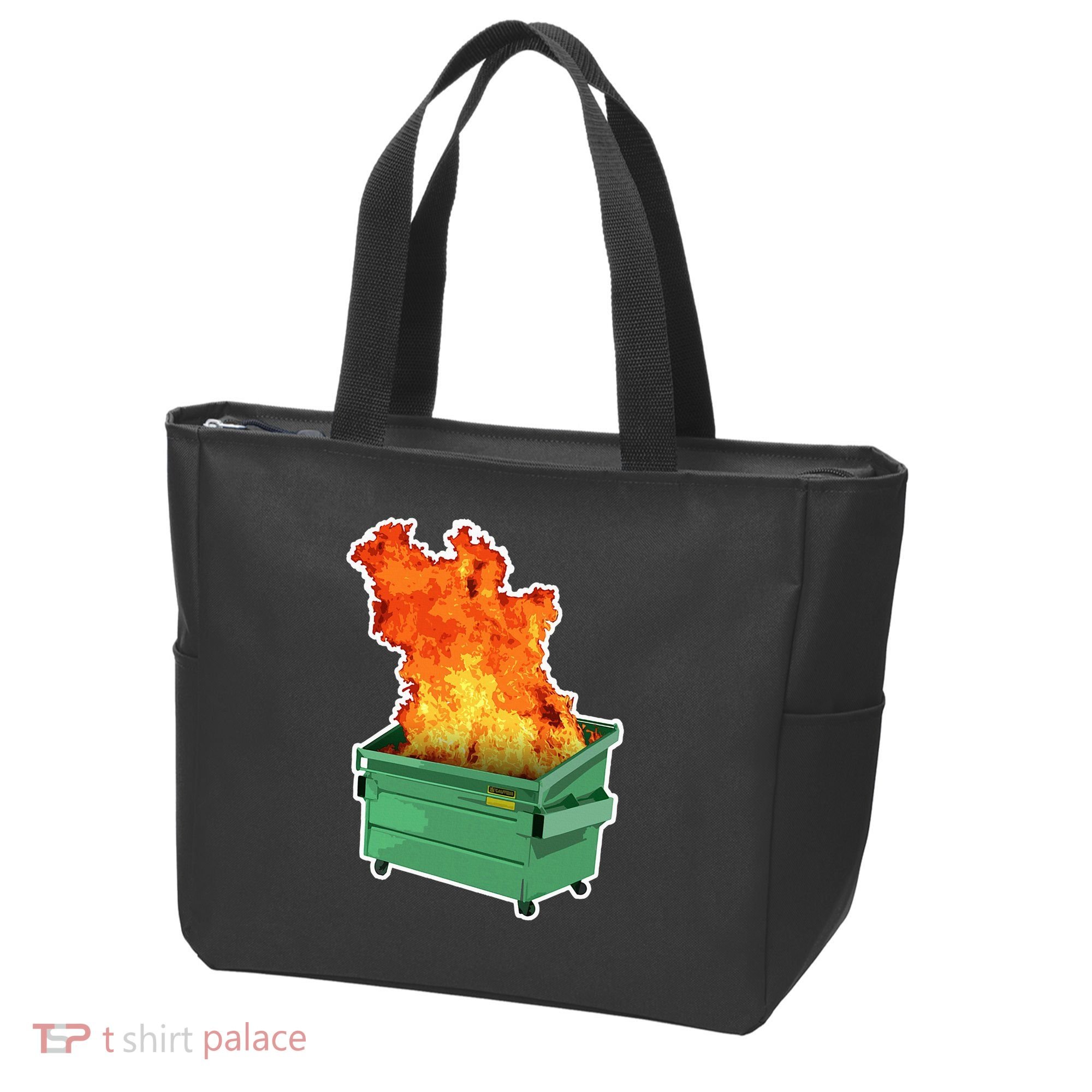 Dumpster Fire Tote Bag