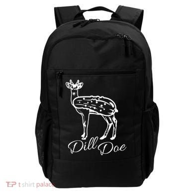 DillDoe Funny Deer Dill Doe Pickle Meme Mashup Backpack