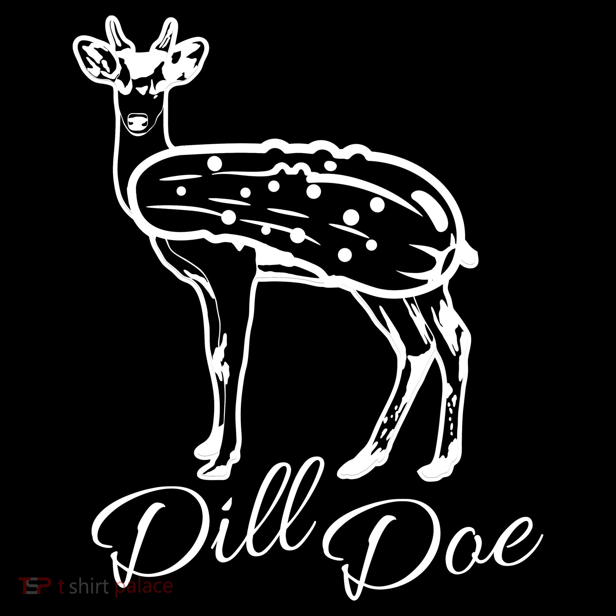DillDoe Funny Deer Dill Doe Pickle Meme Mashup Backpack