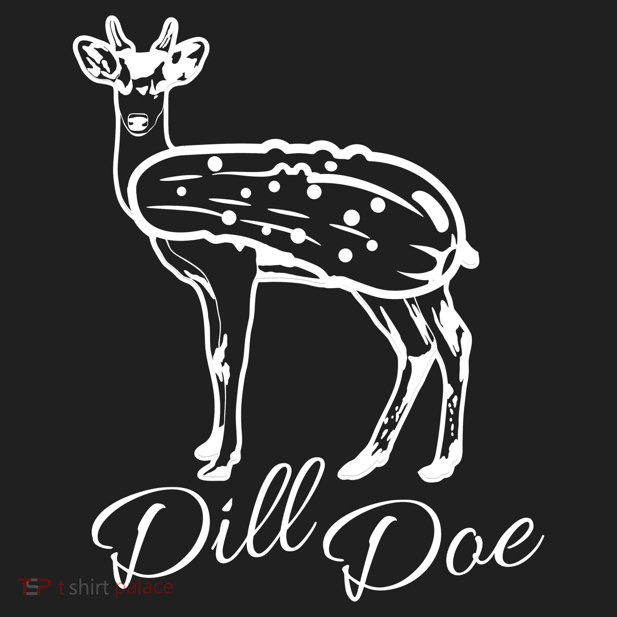DillDoe Funny Deer Dill Doe Pickle Meme Mashup Tumbler