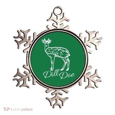 DillDoe Funny Deer Dill Doe Pickle Meme Mashup Ornament