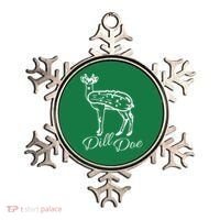 DillDoe Funny Deer Dill Doe Pickle Meme Mashup Ornament thumb 0