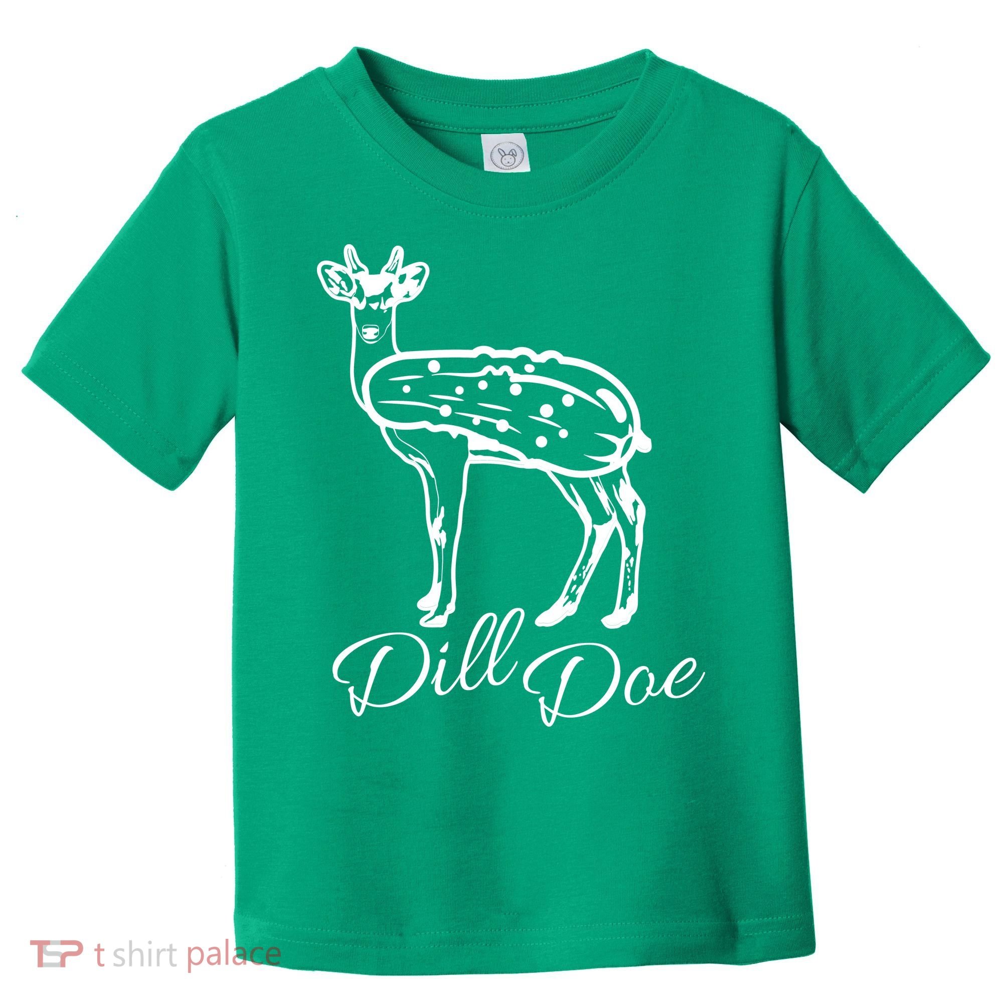 DillDoe Funny Deer Dill Doe Pickle Meme Mashup Toddler T-Shirt