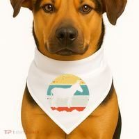 Donkey Funny USA-Made Doggie Bandana thumb 1